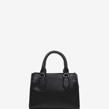 Kleiner Damen-Lady-Stil-Handtasche in Schwarz.
