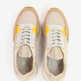 Men's sneaker in beige