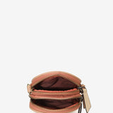 Mobile phone bag in beige