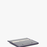 Tarjetero de hombre de piel bicolor en gris