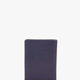 Cartera de hombre de piel en azul