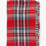 Wendeschal für Frauen in Blau und Rot.