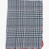 Wendeschal für Frauen in Blau und Rot.
