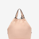 Damen Shopper Tasche mit Quaste in Rosa.