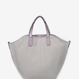 Wendbare Shopper-Tasche für Damen in Grau.