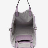 Wendbare Shopper-Tasche für Damen in Grau.