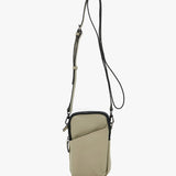 Green leather mobile phone bag