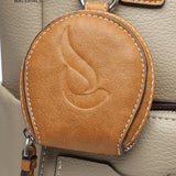 Women's shopper bag in green recycled materials