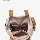 Women's shopper bag in green recycled materials