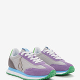 Women's die-cut sneaker in mauve