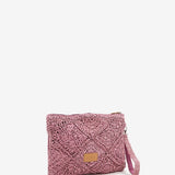 Women's handbag in mauve