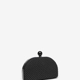 Schwarze Party-Clutch