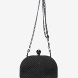 Schwarze Party-Clutch