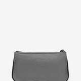 Toiletry bag in recycled and padded materials, grey