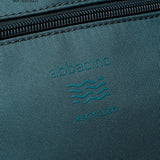 Shoulder bag in recycled materials, blue