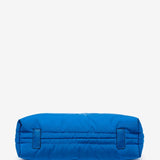 Large nylon handbag in blue