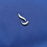 Bolso de hombro de nylon en azul