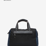 Bowling bag in black recycled materials