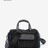 Bowling bag in black recycled materials