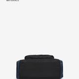 Bowling bag in black recycled materials