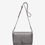 Silver shoulder bag