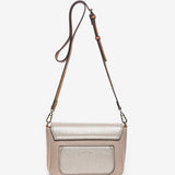 Golden shoulder bag