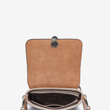 Golden shoulder bag