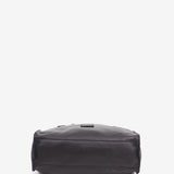 Kleiner Shopper aus schwarzem Leder.