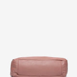 Hobo-Tasche aus Leder in Rosa