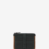 Lederkartenetui in Blau