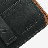 Lederkartenetui in Blau