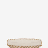 Camel animal print party clutch