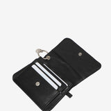 Black leather wallet