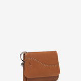 Cognac leather wallet