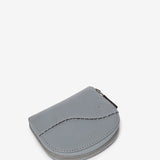 Leather wallet in blue