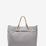 Shopper bag in recycled materials in blue