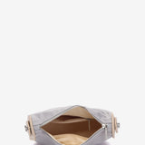 Shoulder bag in recycled materials in blue