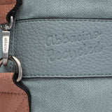 Convertible backpack made of recycled materials in blue