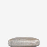 Partytasche aus beigem Samt.