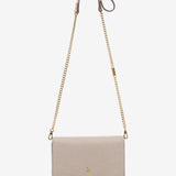 Mini beige crossbody bag