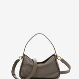 Small shoulder bag in green recycled materials