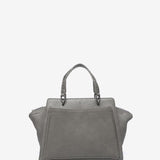 Handbag made of recycled materials, grey