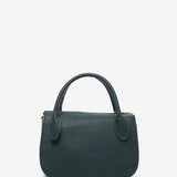 Handtasche aus recycelten Materialien in Blau.