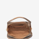 Bandolera en nylon camel