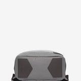 Backpack in grey recycled materials