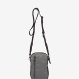 Mobile phone bag in recycled materials, grey