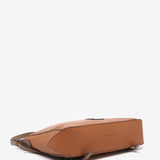 Cognac recycled material backpack-bag