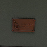 Green recycled material backpack-bag