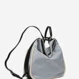 Bag - backpack in recycled materials grey