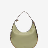 Shoulder bag in green recycled materials